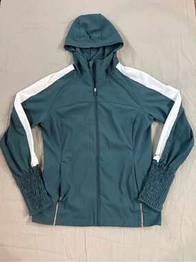 Women's Brooks Lightweight Soft Shell Running Jacket Green M
